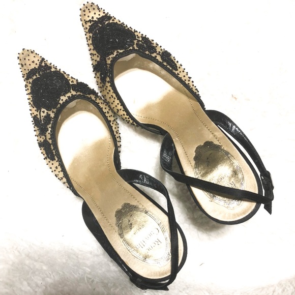 Rene Caovilla Shoes - Rene Caovilla Beaded Evening Shoes
